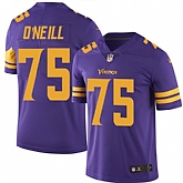 Nike Men & Women & Youth Vikings 75 Brian O'Neill Purple Color Rush Limited Jersey,baseball caps,new era cap wholesale,wholesale hats